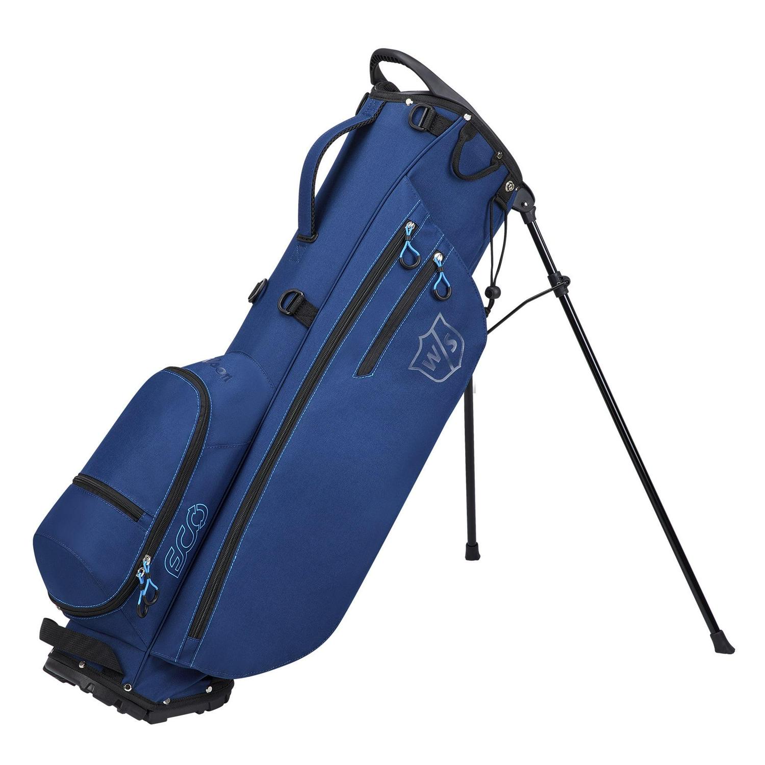 Wilson Stand Golf Club Bag, Recycled Material, 5 Pockets