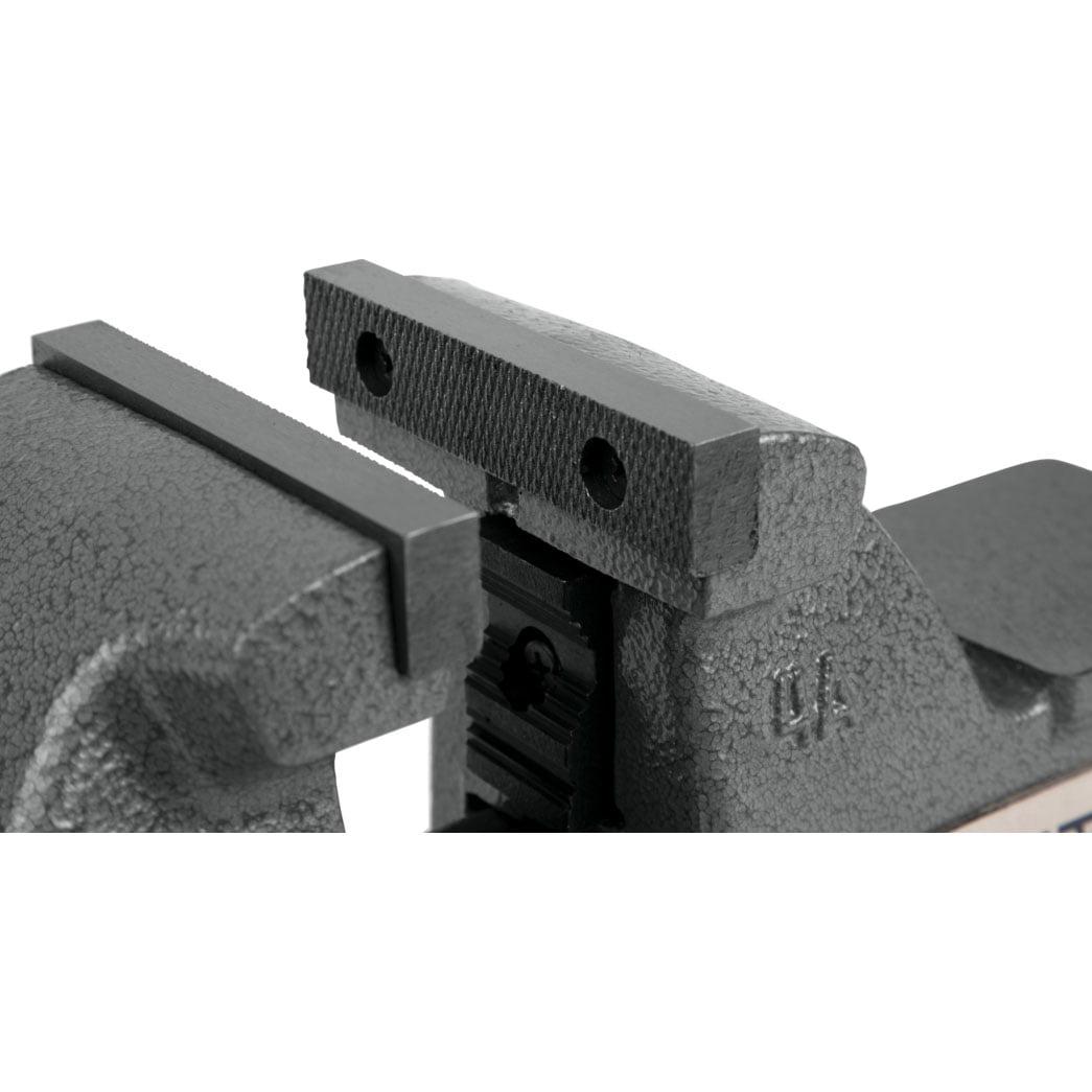 Wilton Tools 21300 4" Wide Jaw 4 1/2" Opening Steel Swivel Base Mechanics Vise - Image 7
