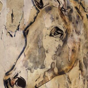 "Winner Horse" Painting Print on Wrapped Canvas