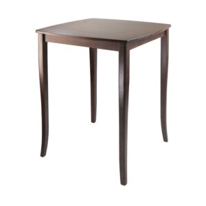 Winsome Wood Inglewood High Table, Walnut Finish