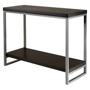 Winsome Wood Jared Hall Console Table, Espresso Finish