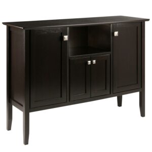 Winsome Melba Buffet Cabinet, Sideboard, Coffee Finish