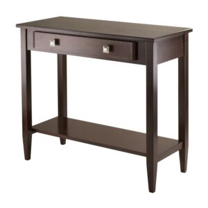 Winsome Wood Richmond Console Table with Drawer, Walnut Finish