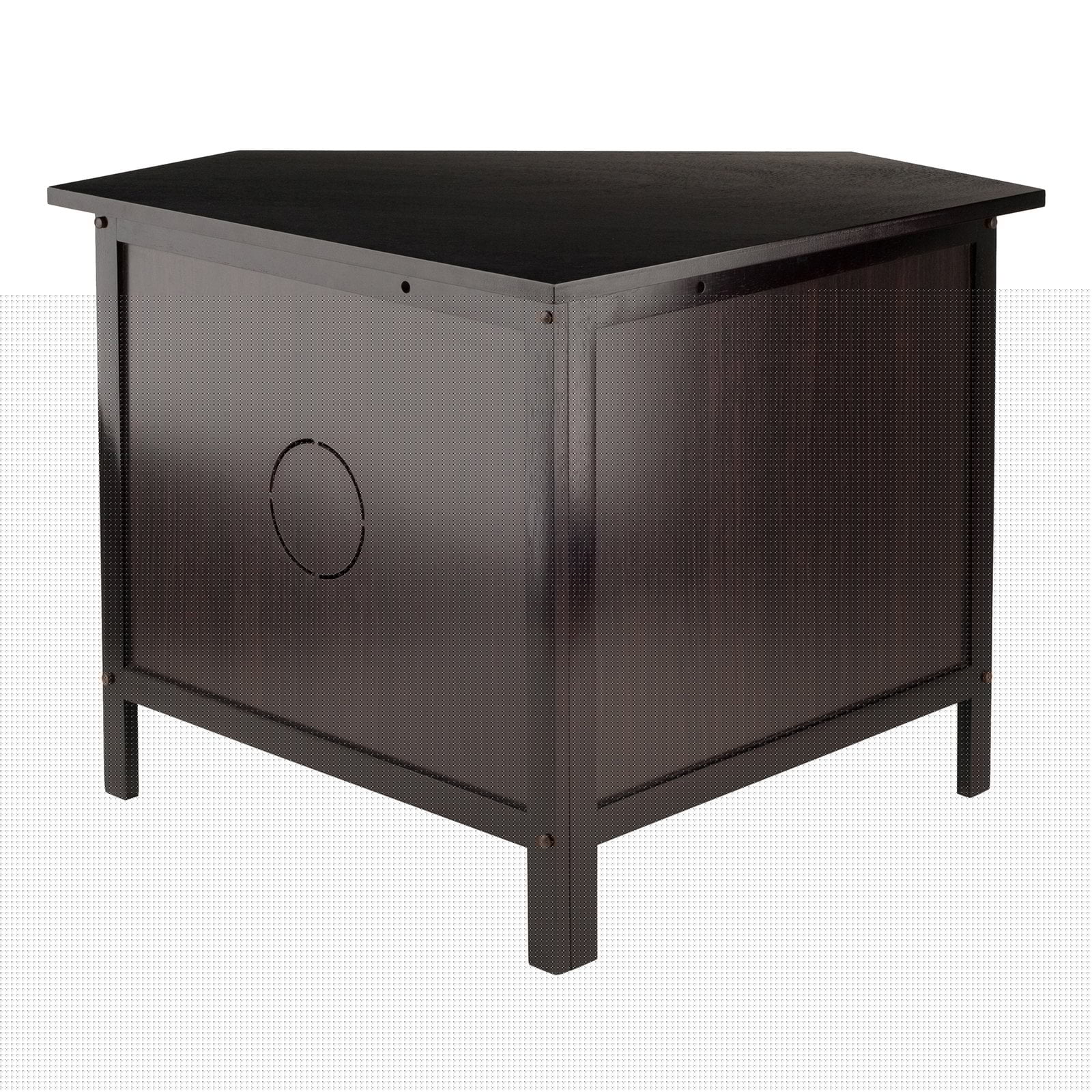 Winsome Zena Corner TV & Media Stand, Espresso Finish - Image 8