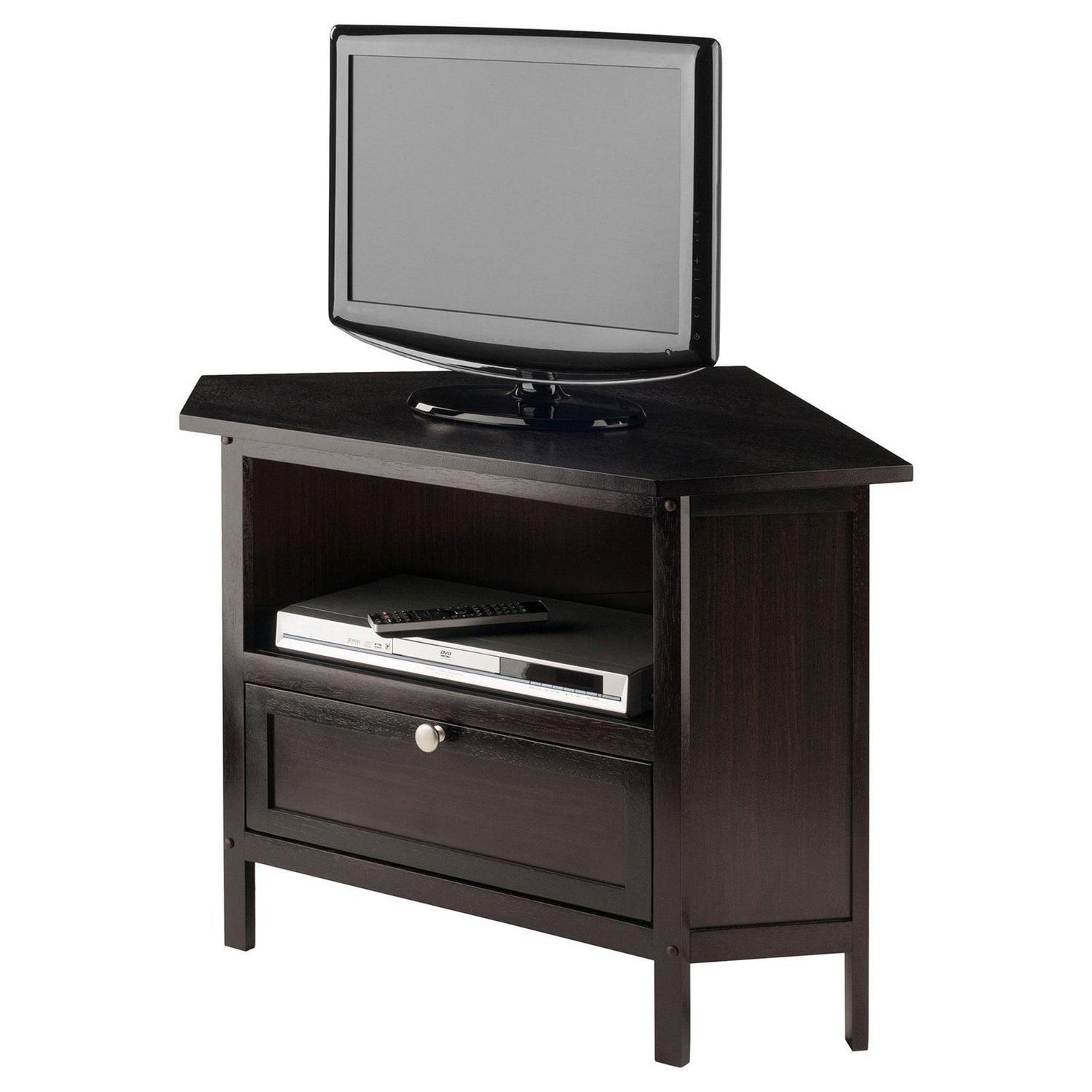 Winsome Zena Corner TV & Media Stand, Espresso Finish - Image 4