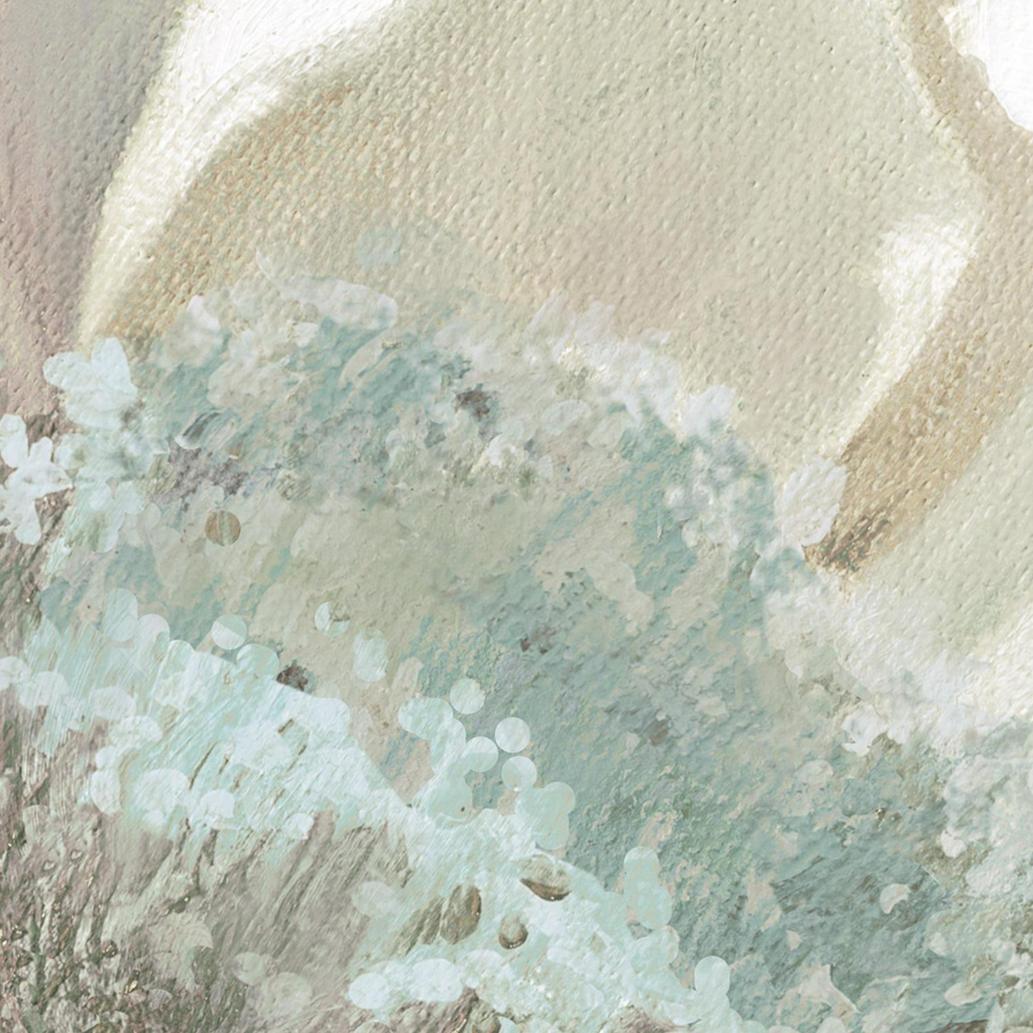 Winter Blooms I & II by Carol Robinson Wrapped Canvas Art Painting Print Set of 2 - Image 3