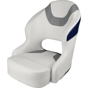 Wise 3314-1773 Baja Bucket Seat, White/Grey/Navy