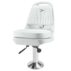 Wise 8WD013-710 Standard Pilot Chair Package with 15" Fixed Height Pedestal and Seat Slide