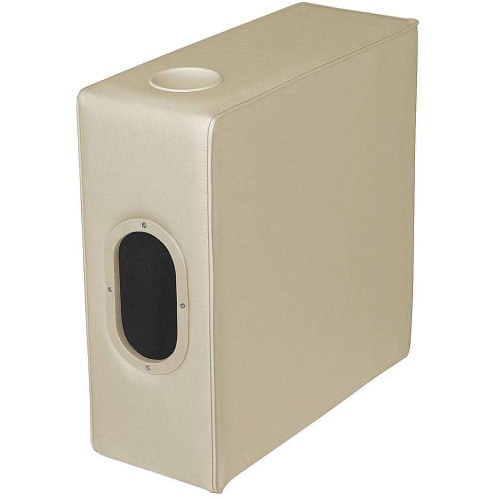 Wise 8WD105-207 Deluxe Pontoon Series Square Arm Rest, Sand