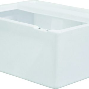 Wise 8WD95-1B-204 DLX Series 28" Pontoon Bench Seat - Base Only - White