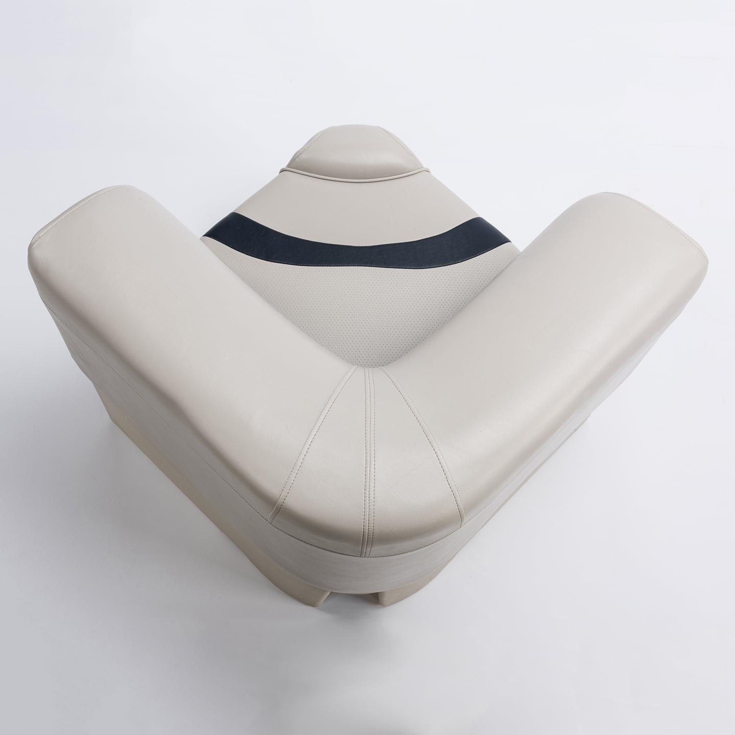 Wise BM11003-989 Premier Series 26" Pontoon Radius Corner Seat Cushion Set - Image 2