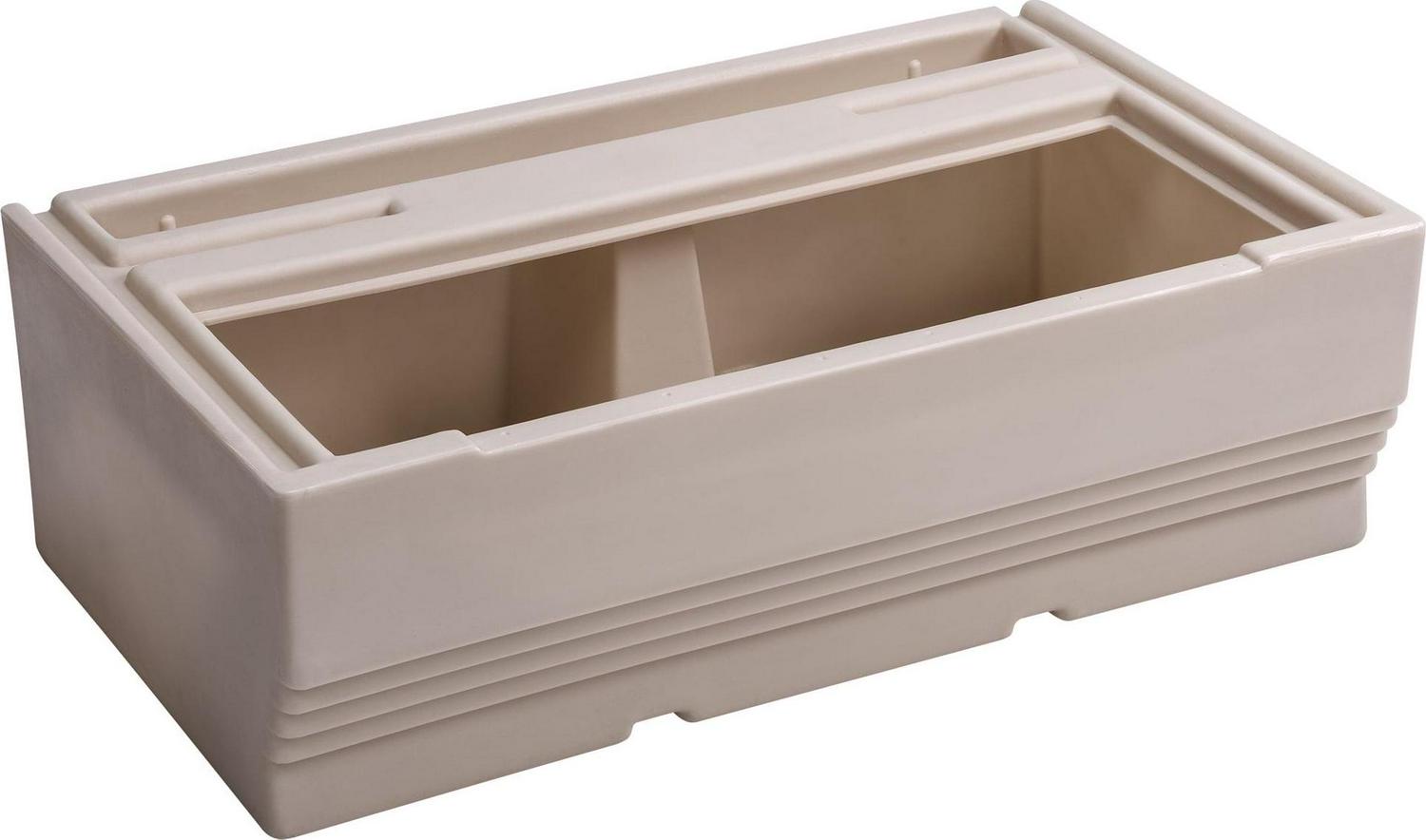 Wise BM1144-1B-1725 Premier Series Pontoon 36-Inch Bench Base Only, Mocha Java