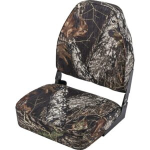 Wise High Back Camo Boat Seat