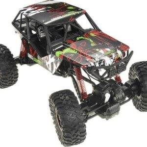 Wonder Wheels 1:10 RC Remote Control 2.4G 4WD Rally Rock Crawler Car - Red