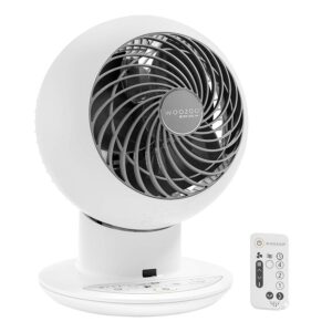 IRIS USA 5.5'' 5-Speed Remote-Controlled Tabletop Electric Household Fan
