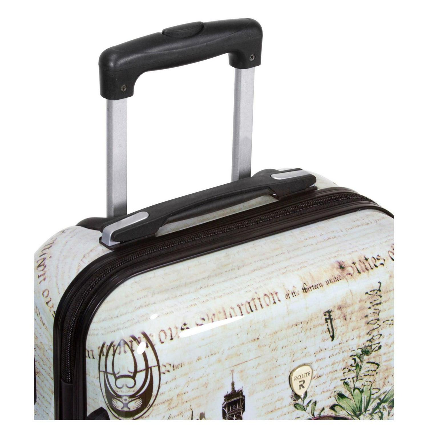 World Traveler Destinations 3-Piece Hardside Spinner Luggage Set - Paris - Image 5