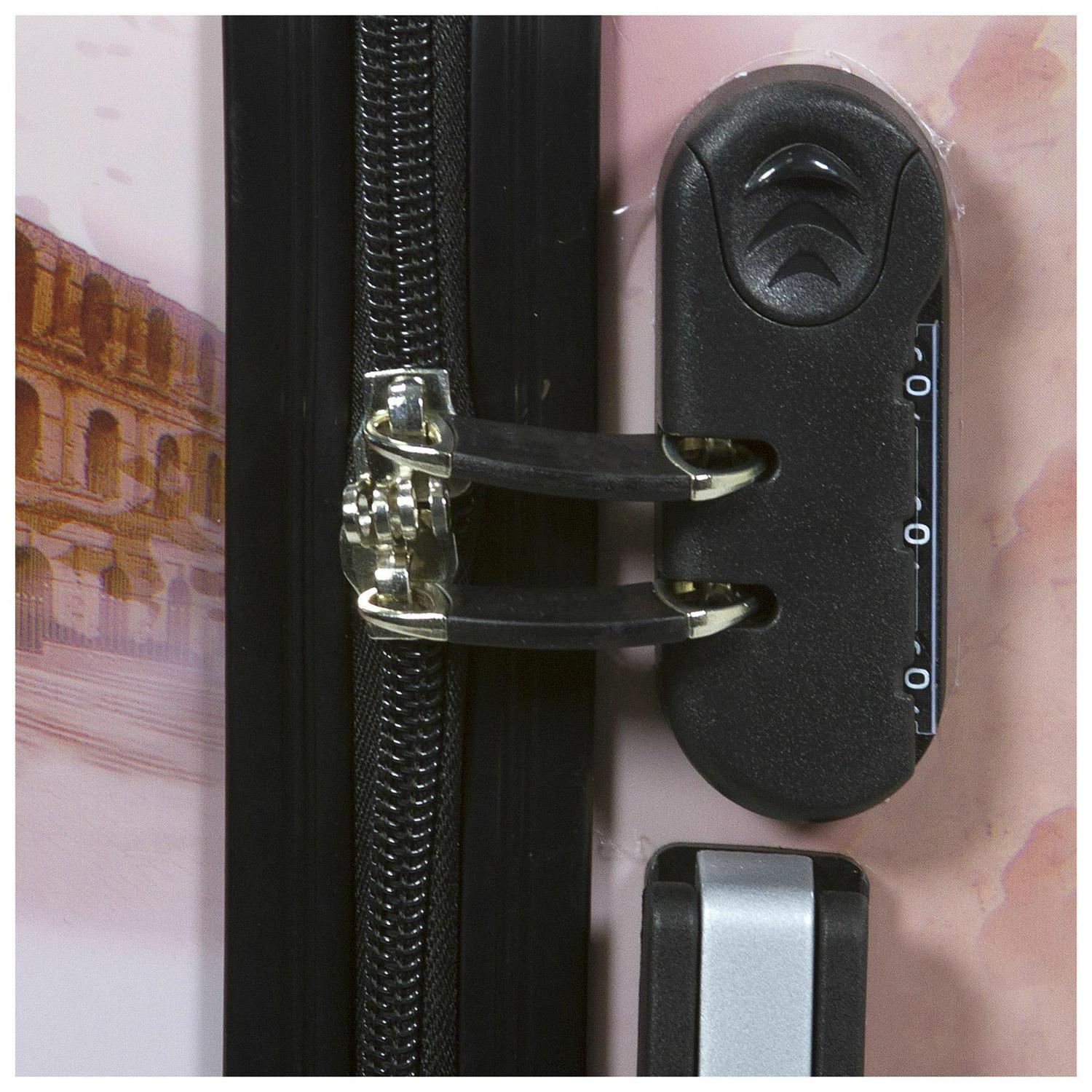 World Traveler Paris Collection Hardside 3-Piece Spinner Luggage Set - Image 5