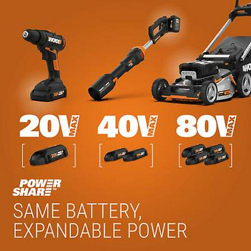 Worx WG163 20V Power Share GT 3.0 Cordless 12" String Trimmer & Wheeled Edger - Battery & Charger Included - Image 7