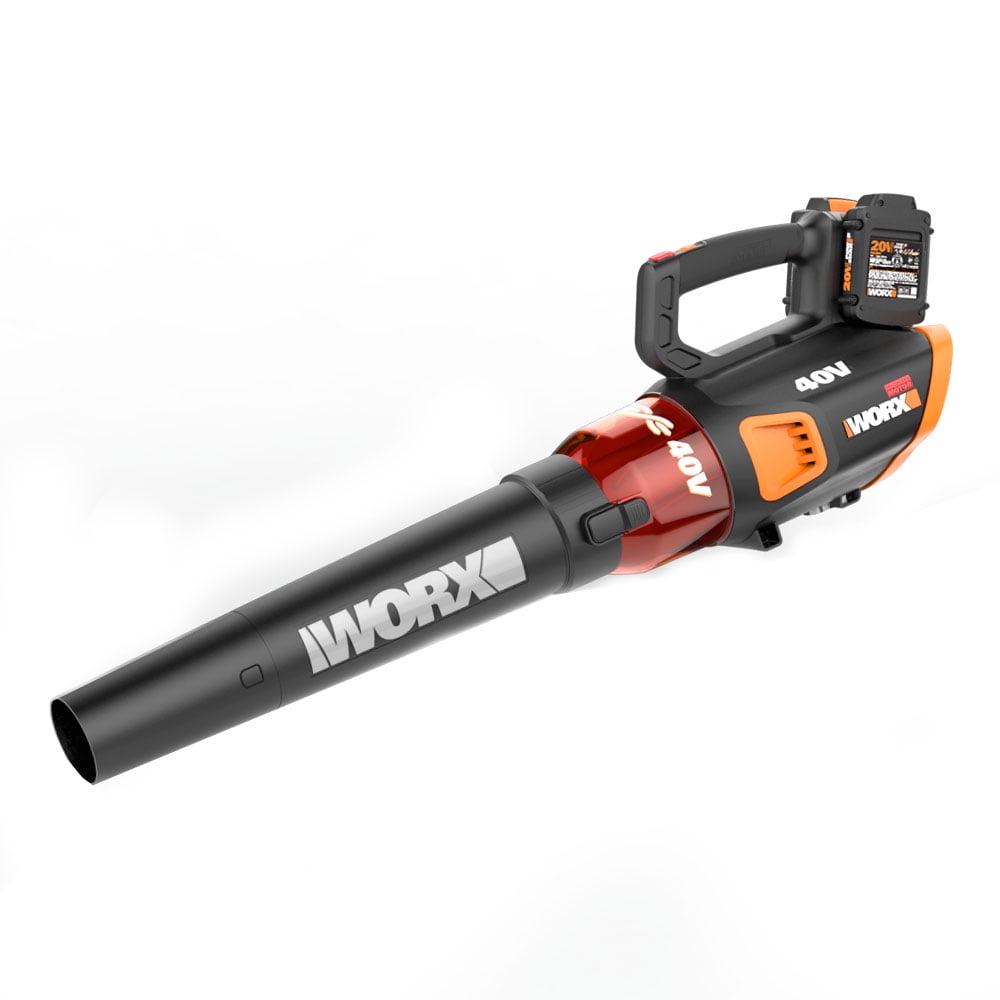 Worx WG584 40V Power Share TURBINE Cordless Leaf Blower with Brushless Motor - Image 3