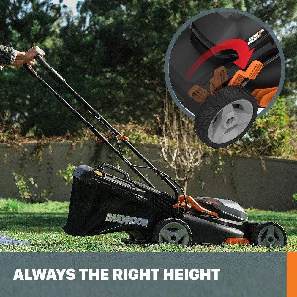 Worx WG743 40V Power Share 4.0Ah 16" Cordless Lawn Mower (Battery & Charger Included) - Image 4
