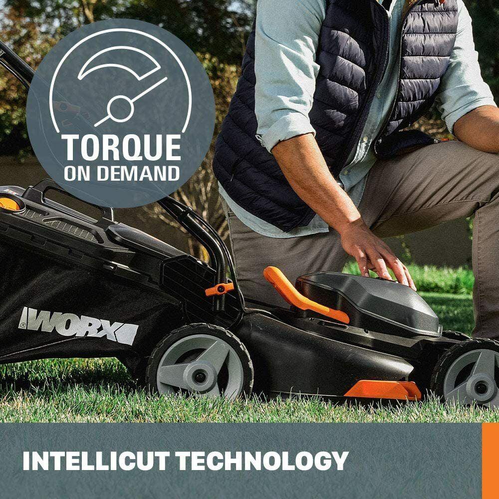 Worx WG743 40V Power Share 4.0Ah 16" Cordless Lawn Mower (Battery & Charger Included) - Image 6