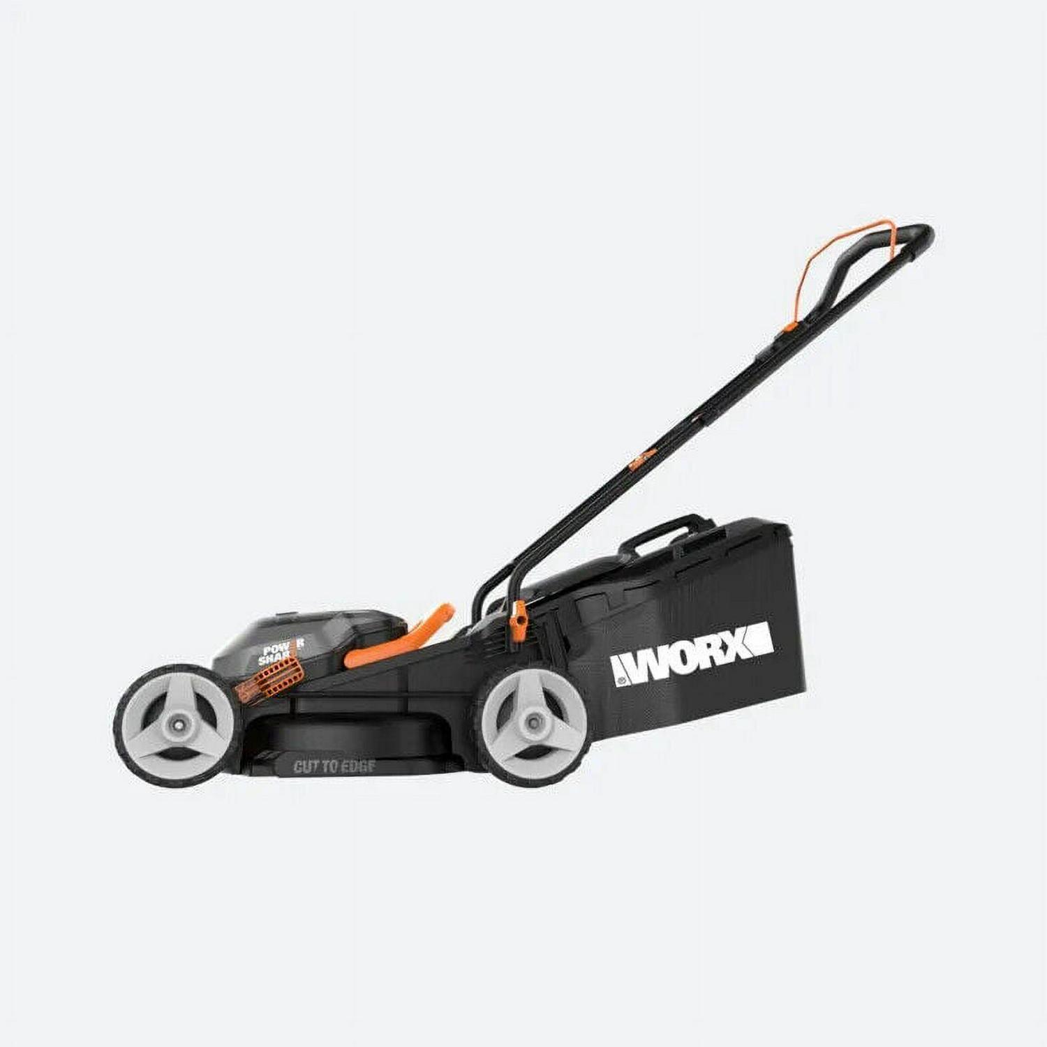 Worx WG779 40V Power Share 4.0Ah 14" Cordless Lawn Mower (Battery and Charger Included) - Image 7
