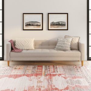 Woven Paths 73  Sofa Couch, Oatmeal