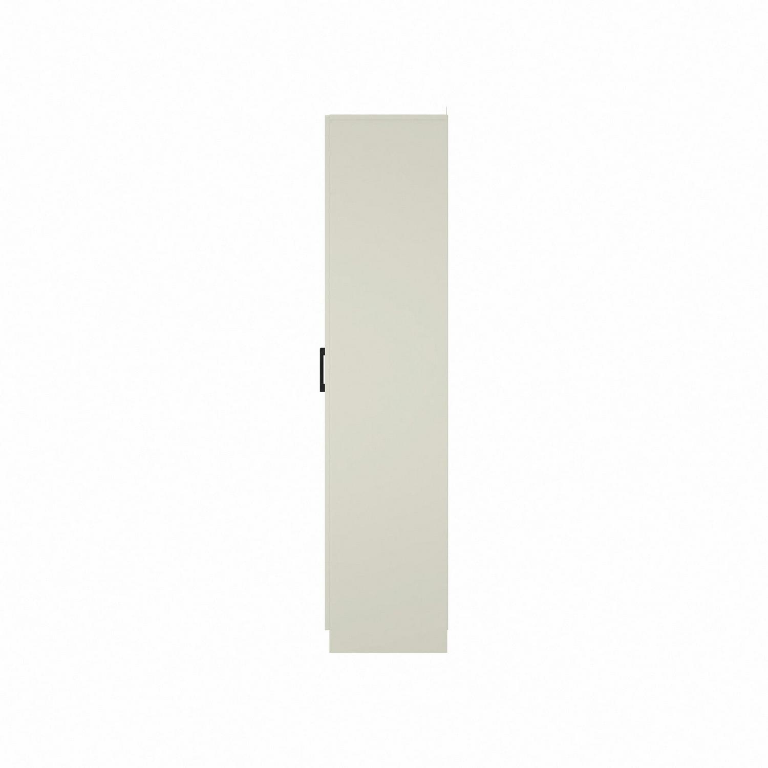 Woven Paths Lancaster Wood Kitchen Pantry with 2 Doors and 4 Shelves, Ivory - Image 12