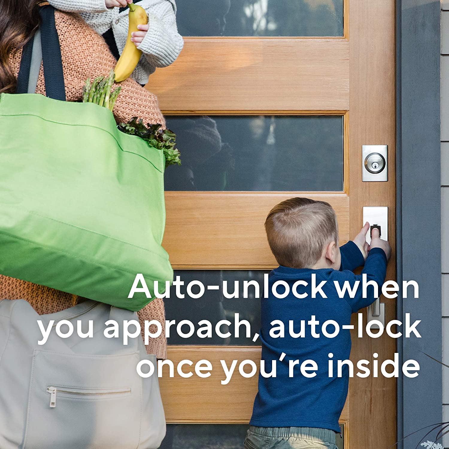 Wyze Lock WiFi & Bluetooth Enabled Smart Door Lock, Wireless & Keyless Entry, works with voice assistants, Fits on Most Deadbolts - Image 6