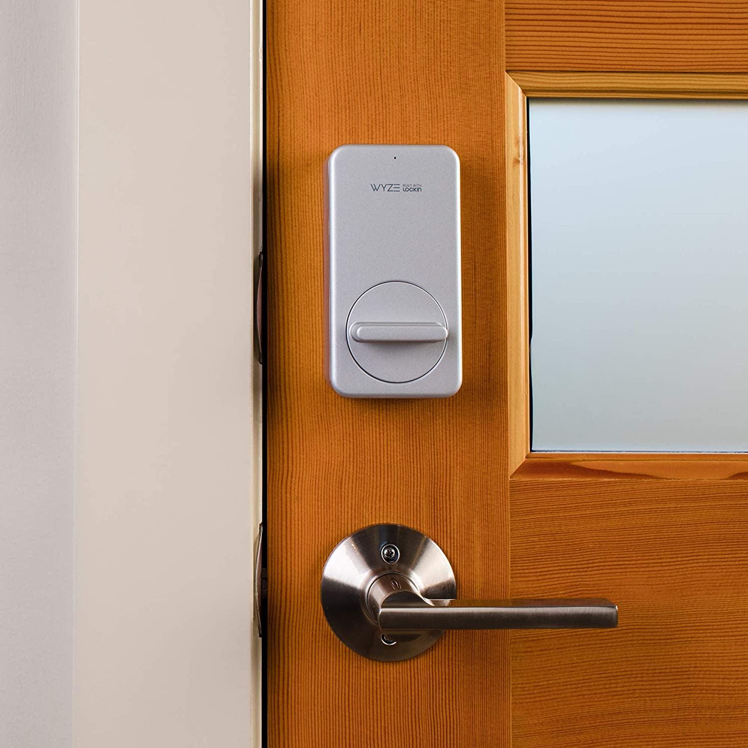 Wyze Lock WiFi & Bluetooth Enabled Smart Door Lock, Wireless & Keyless Entry, works with voice assistants, Fits on Most Deadbolts - Image 4