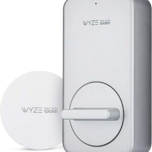 Wyze Lock WiFi & Bluetooth Enabled Smart Door Lock, Wireless & Keyless Entry, works with voice assistants, Fits on Most Deadbolts