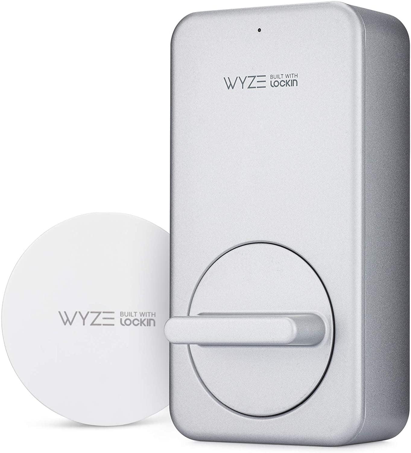 Wyze Lock WiFi & Bluetooth Enabled Smart Door Lock, Wireless & Keyless Entry, works with voice assistants, Fits on Most Deadbolts
