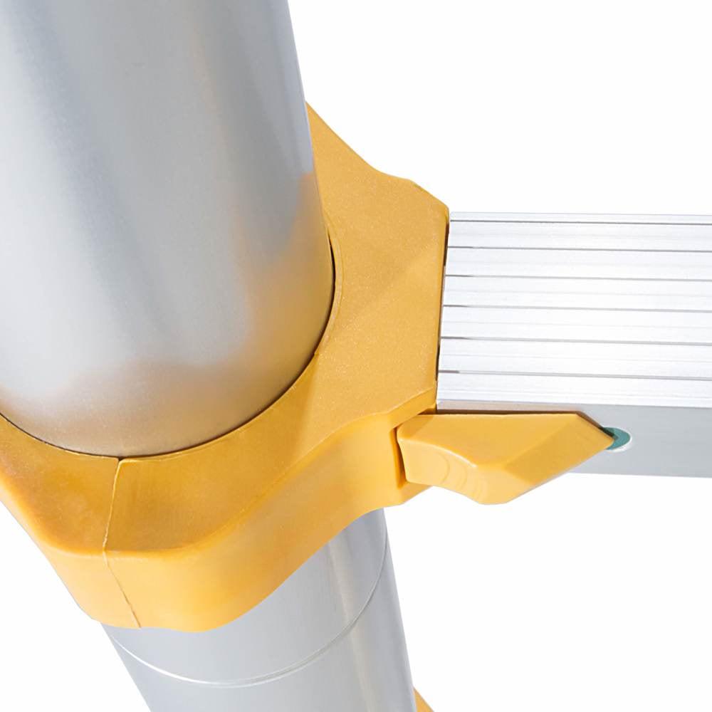 Xtend+Climb Home Series 770P Telescoping Ladder, 225 lb Weight Capacity, 13-Step, Aluminum Alloy, Gr - Image 6