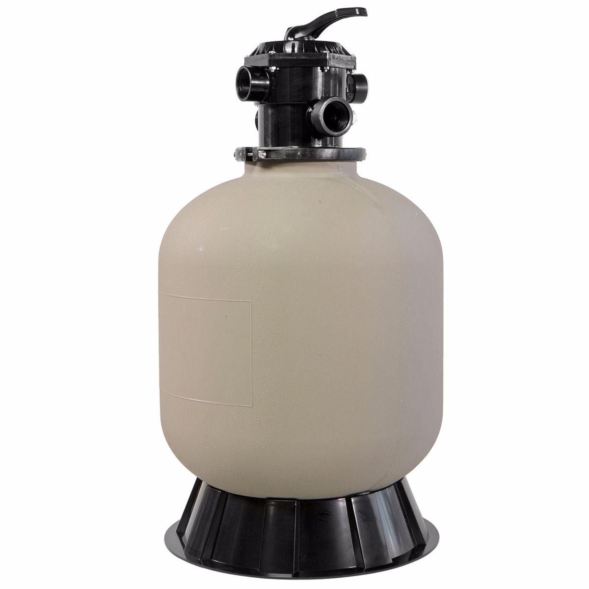 XtremepowerUS 19 in Sand Filter Pump System for 24 ft Above Ground Pool, 7-Way Valve, Sandpump - Image 2