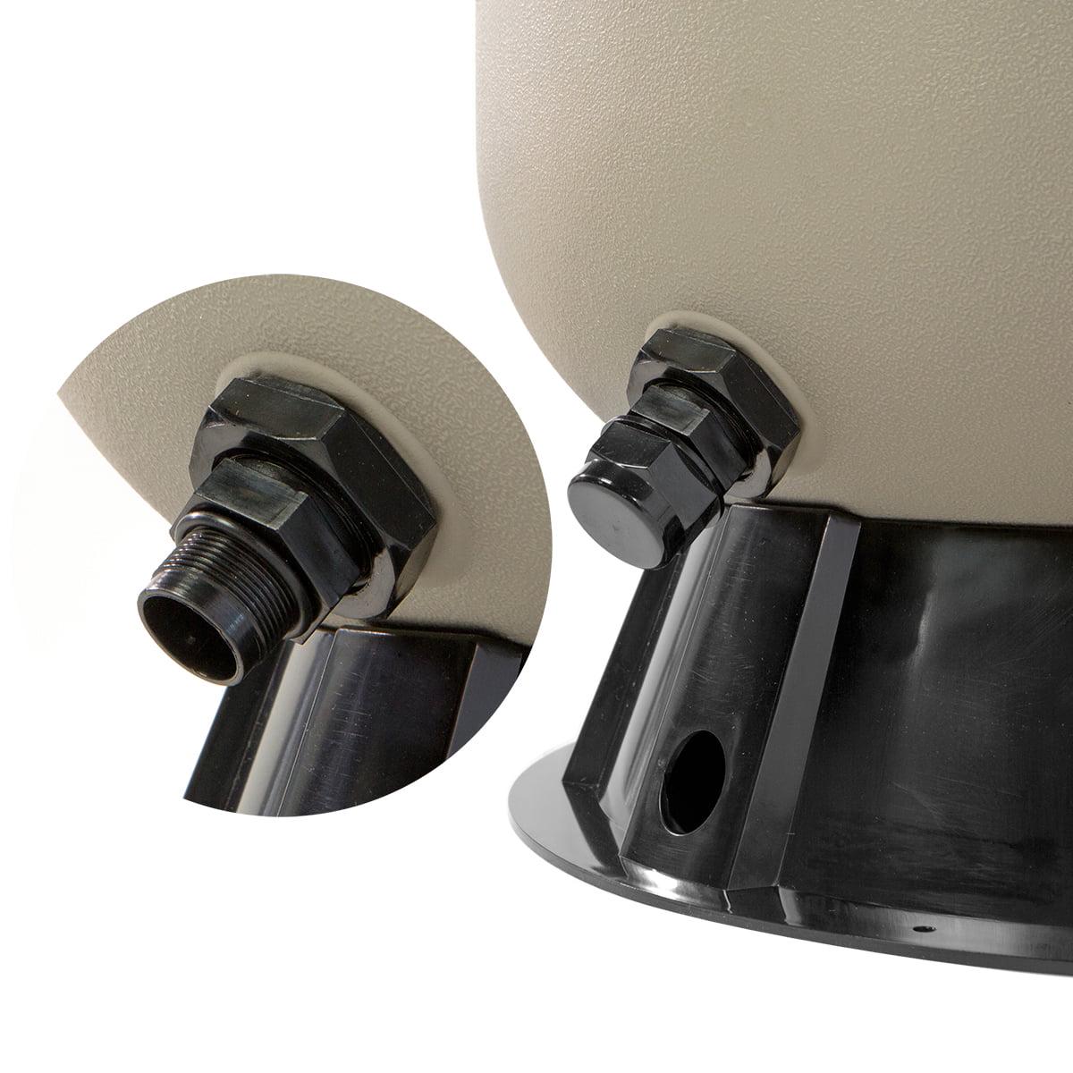 XtremepowerUS 19 in Sand Filter Pump System for 24 ft Above Ground Pool, 7-Way Valve, Sandpump - Image 9