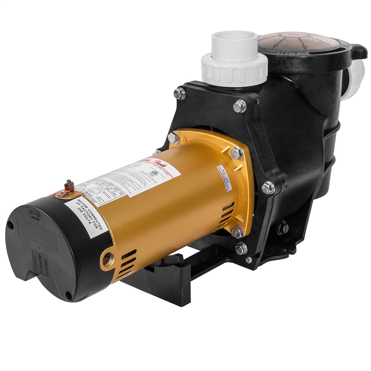 XtremepowerUS 2HP Inground Pool Pump 5820GPH Variable Speed With 2" Inlet Filter Basket 230V - Image 2