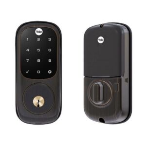 YRD226HA20BP Assure Touchscreen Deadbolt with ZigBee Oil Rubbed Bronze Finish