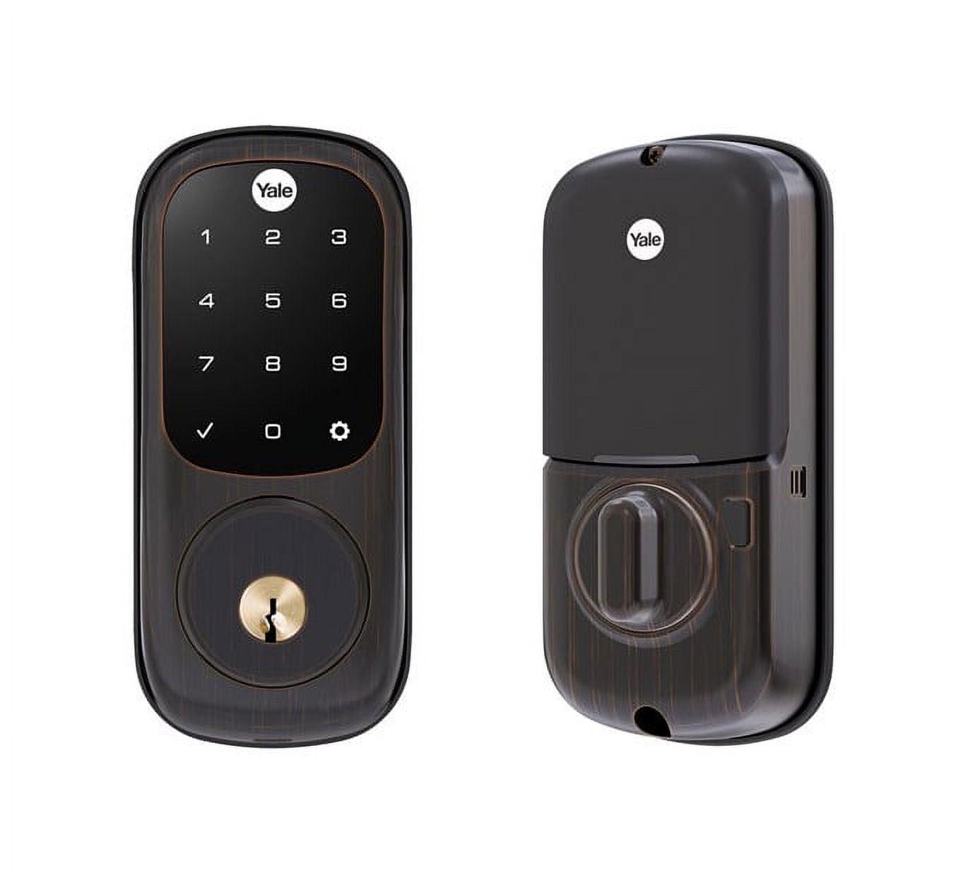 YRD226HA20BP Assure Touchscreen Deadbolt with ZigBee Oil Rubbed Bronze Finish