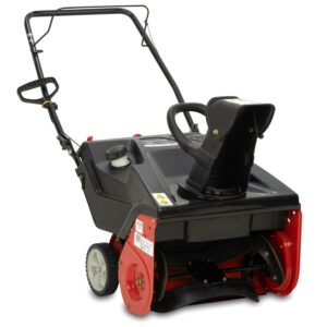Yard Machines 21" Single-Stage Gas Powered Snow Blower with 123cc Powermore Engine