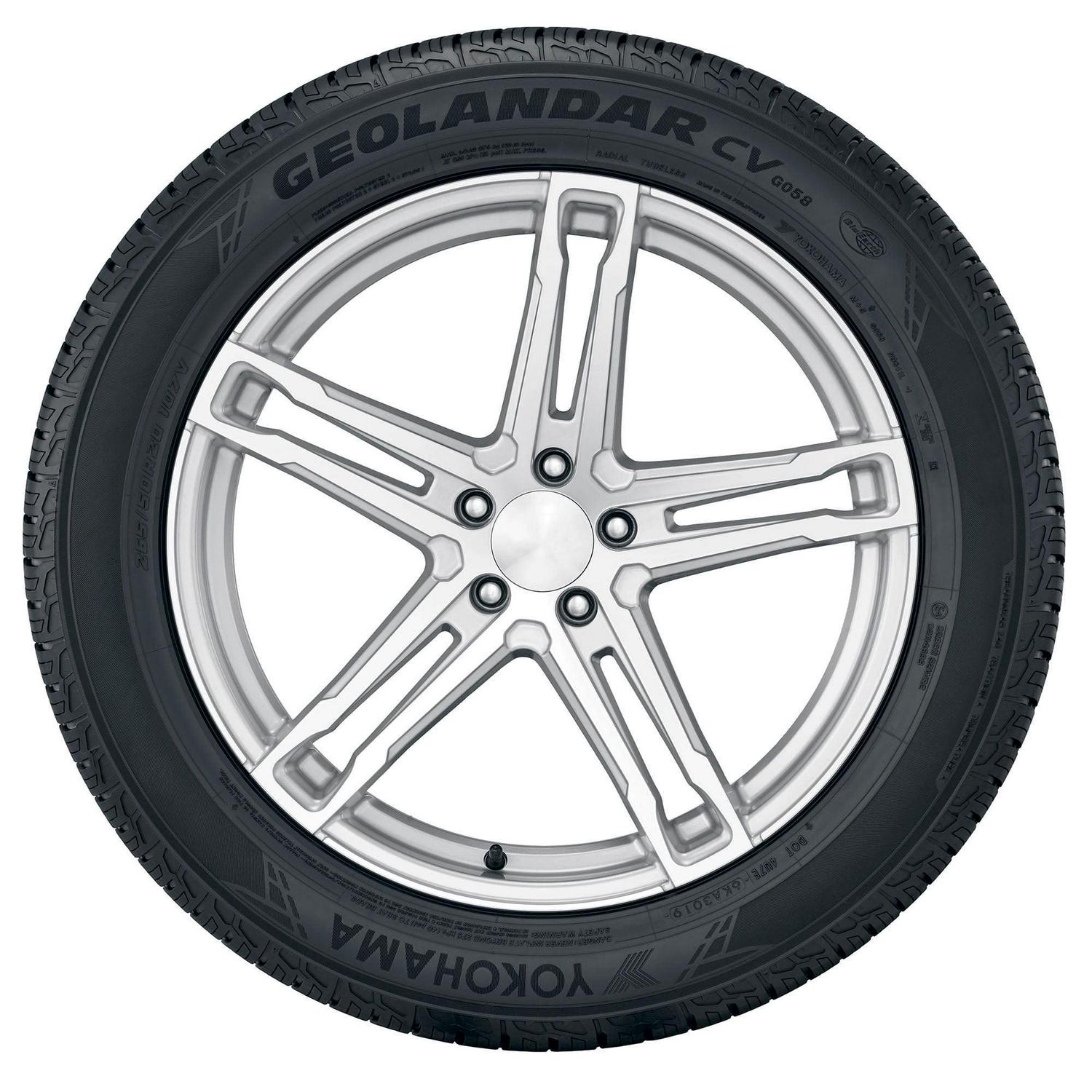 Yokohama Geolandar CV G058 All Season 225/60R17 99H SUV/Crossover Tire - Image 2