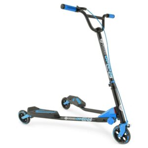 Yvolution Y Fliker Carver C3 Wiggle Scooter for Kids Age 7+ Years, Blue, Unisex