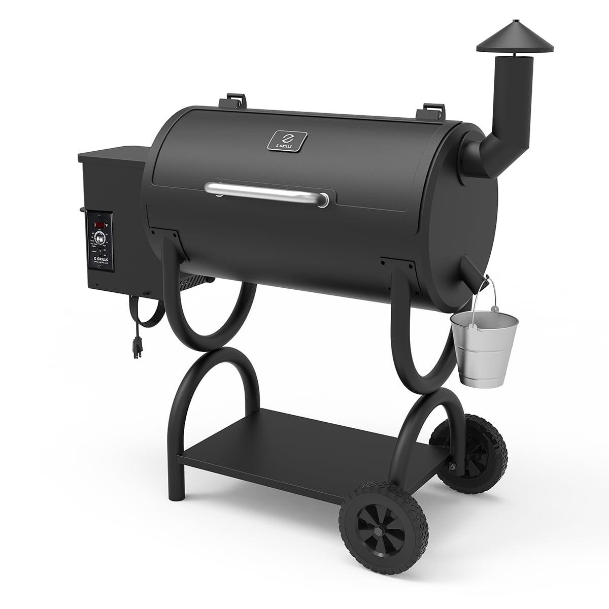 Z GRILLS Upgrade 560 Sq.in Cooking Area Wood Pellet Grill & Smoker 8 in 1 BBQ Smoker with PID Controller, Storage Shelf for Outdoor BBQ - Image 3
