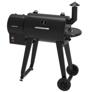 Z GRILLS ZPG-450A3 Wood Pellet Grill & Smoker 8-in-1 BBQ 2022 model, Black