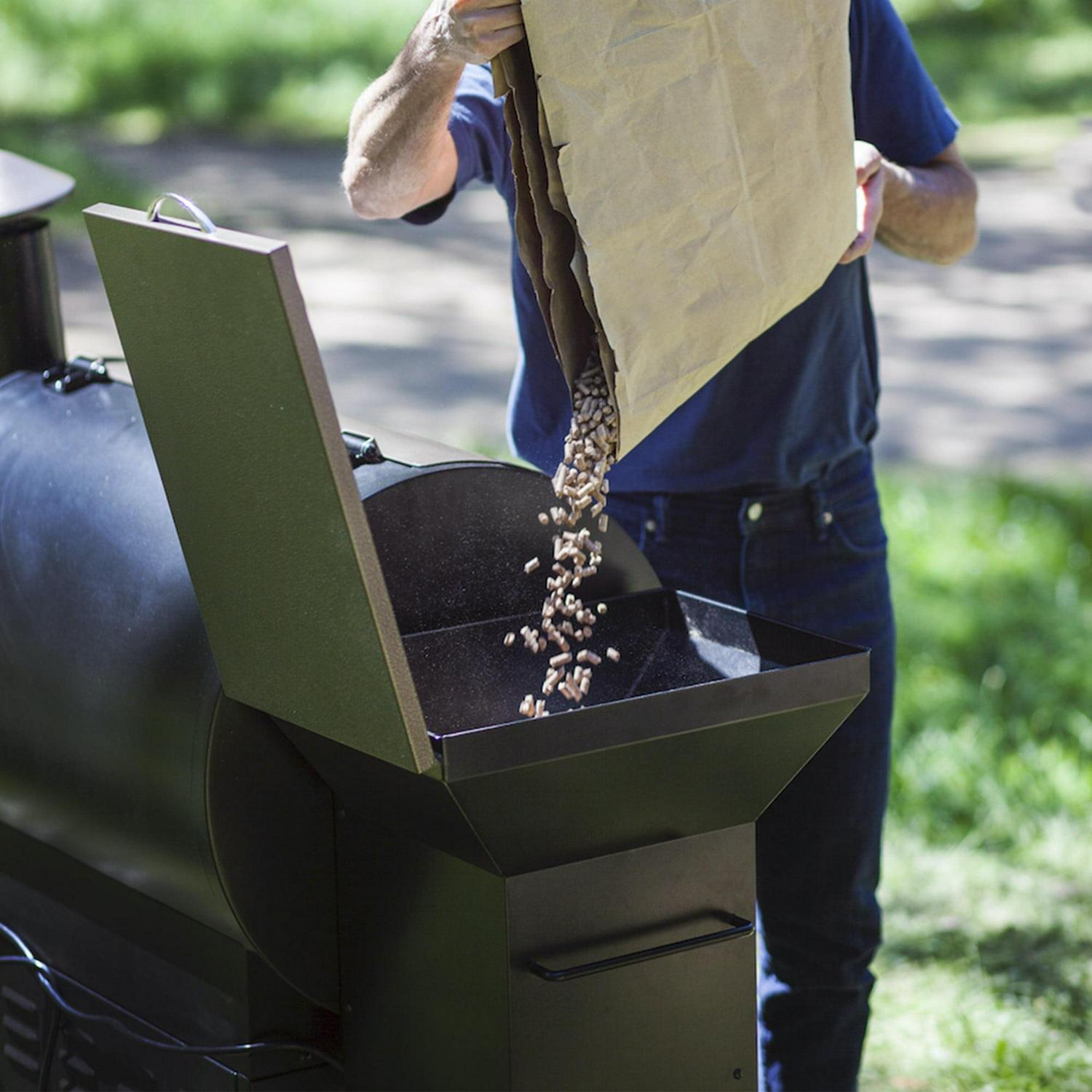 Z GRILLS Wood Pellet Grill & Smoker, 585 Sq.in Cooking Area, 8-in-1 BBQ Grill, Stainless Steel, Automatic Temperature Control, ZPG-550A2E - Image 12