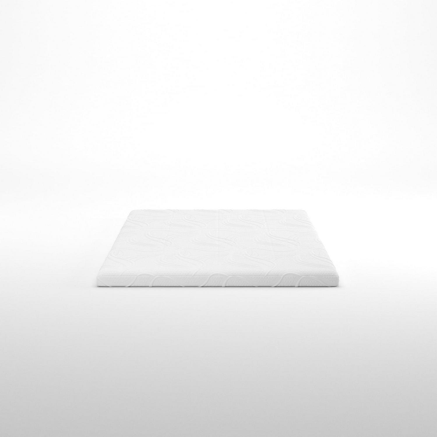 Zinus 4" Green Tea Pressure Relief Memory Foam Mattress Topper, Queen - Image 10