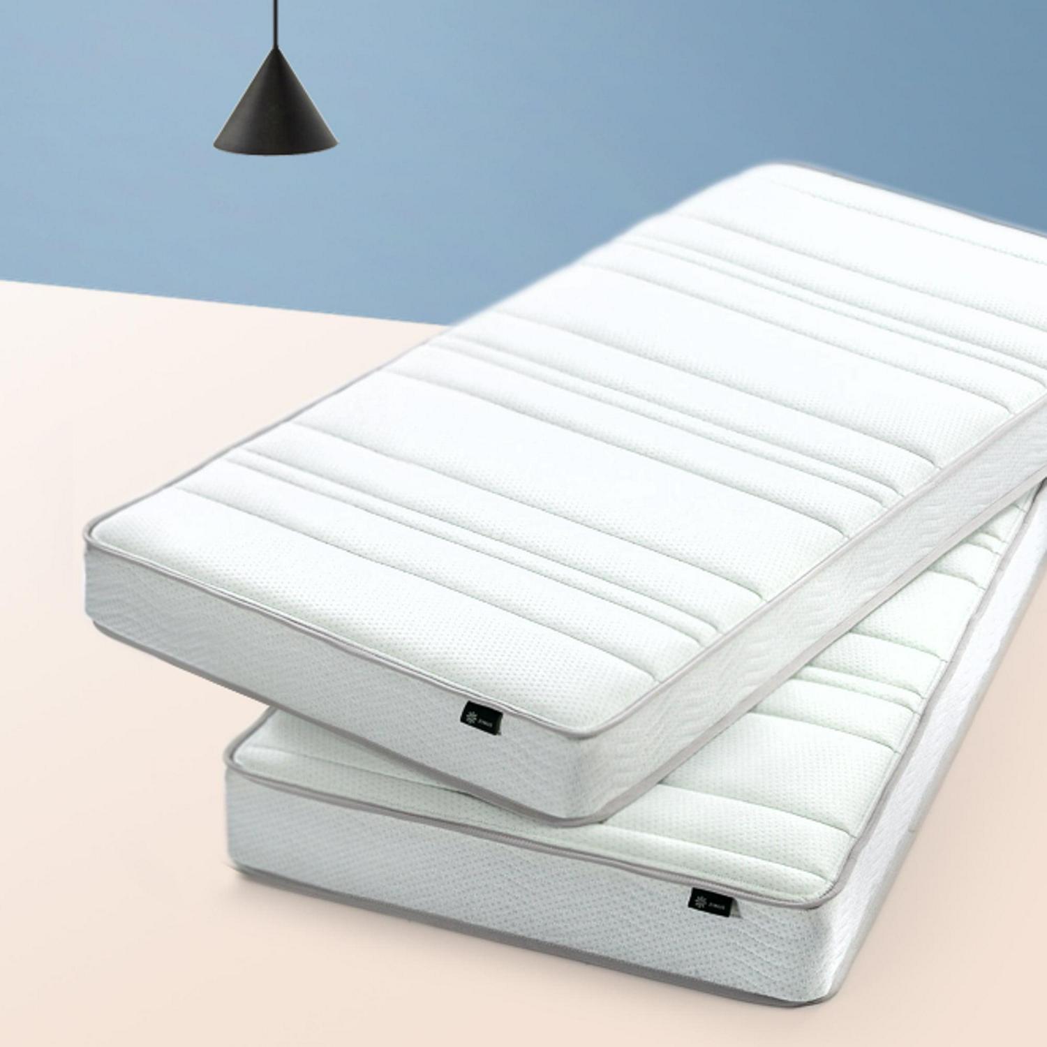 Zinus 6" Foam and Spring Twin Mattress 2 Piece Set for Bunk Beds - Image 5