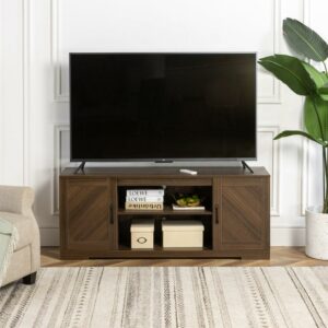 Zinus Bennett TV Stand for TVs up to 65", Brown