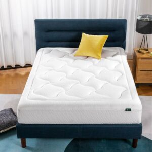 Zinus Cloud Full Tight Top 10" Plush Memory Foam Mattress Pressure Relieving, Mattress in a Box