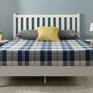 Zinus Wen 43" Wood Deluxe Platform Bed Frame with Headboard, Twin