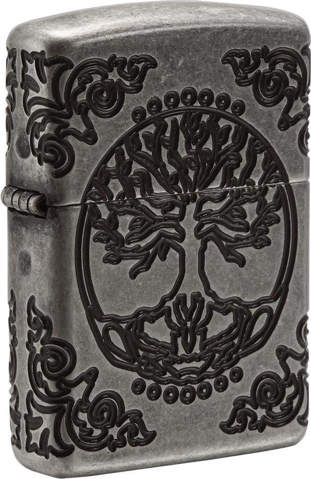 Zippo Armor Tree of Life Design Windproof Pocket Lighter